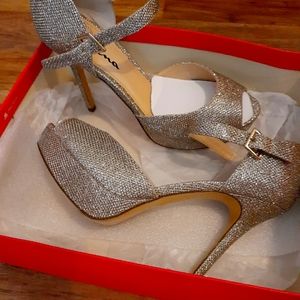 Gold Platform Shoes